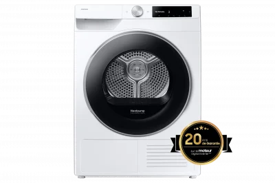 Series 6 DV90DG6845LE sèche-linge Pose libre Charge avant 9 kg Blanc