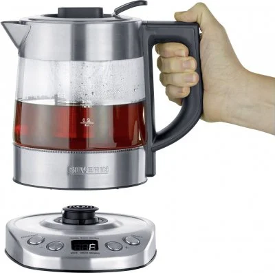 SEVERIN Bouilloire Eau & Thé en verre 1L 2200W WK3473