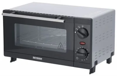 SEVERIN Four Compact 9 litres TO2052 Noir et Argent