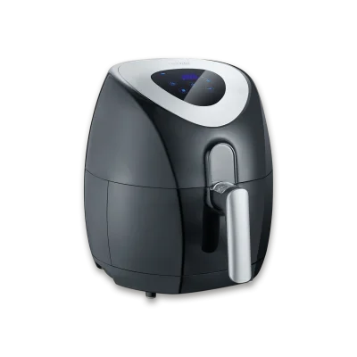 Severin Fr 2430 Friteuse, 1500 W, 3.2 Liters, Inox Brossé/noir