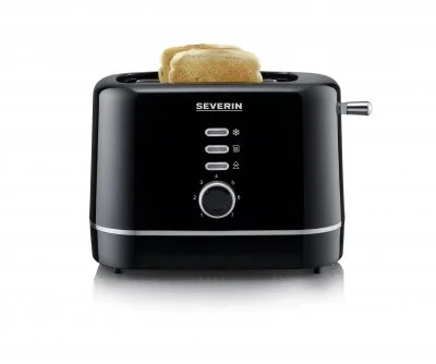 SEVERIN Grille-pain pour 2 tranches AT 4321, noir