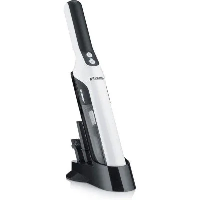 Severin HV 7140 aspirateur à main Noir, Blanc Sans sac