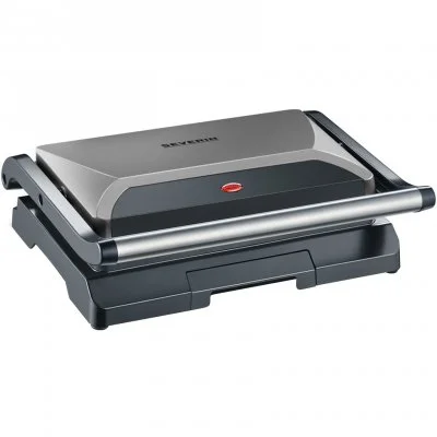 Severin kg2394 gril de contact slim-design 800w gris