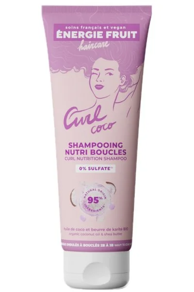 Shampoing Cheveux Frisés Coco Karité Bio Energie Fruit
