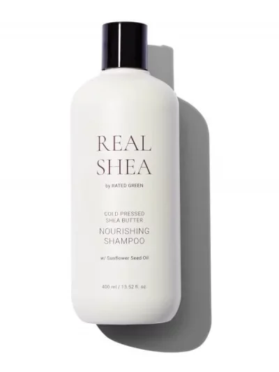 Shampooing nourrissant au beurre de karité véritable Rated Green 400ml