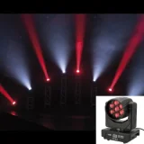 SHOWTEC Shark Zoom Wash One lyre LED RGBW