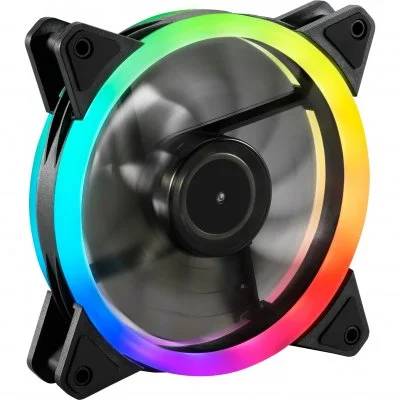 Sharkoon Shark Blades PWM RGB Ventilateur Noir 120 x 120 x 25 mm