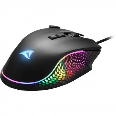 Sharkoon Shark Force 3 Souris Jouer Droitier Usb Type-a Optique 12800 Dpi