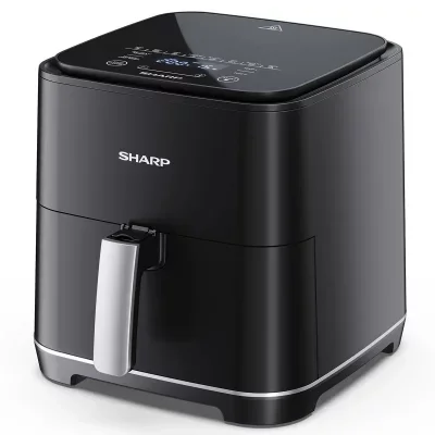 Sharp - friteuse sans huile 5.5l 1650w noir af-gs552ae-b -