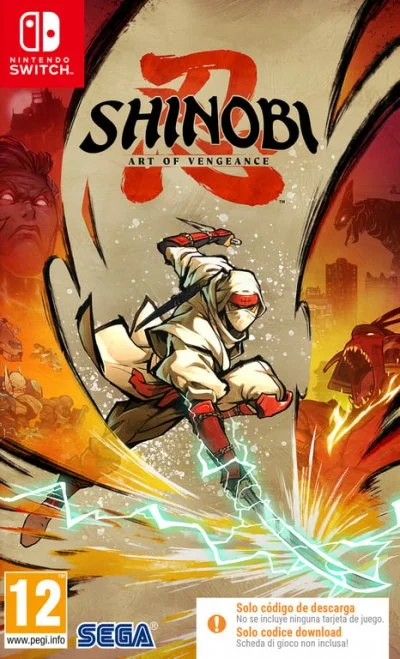 SHINOBI: Art of Vengeance (Code in a Box) (SWITCH)