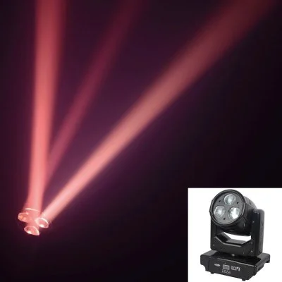 Showtec Shark Beam FX One Lyre BEAM à LED 3 x 40 W RGBW - Moving Head Spots und Beams