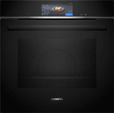 Siemens - Four intégrable multifonction 71l 60cm a+ pyrolyse noir HB778G3B1