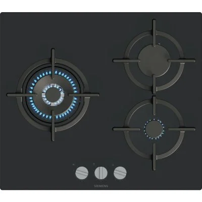 Siemens iQ500 EP6A6CI10 plaque Noir Intégré 60 cm Gaz 3 zones