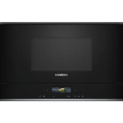 Siemens - micro-ondes encastrable 21l 900w noir bf722l1b1 -