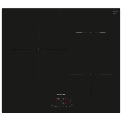 SIEMENS Plaque induction EU611BJB5E IQ100 3 foyers PowerBoost
