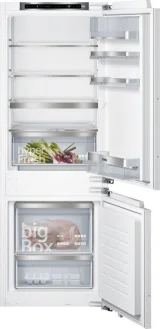 SIEMENS - réfrigérateur combiné intégrable à pantographe 231l blanc ki77sade0 -