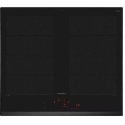 Siemens - Table de cuisson induction 60cm 4 feux 7400w noir EX651HXC1E