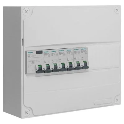 Siemens - tableau électrique pré-équipé 1 rangée