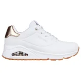 SKECHERS Uno - Blanc - Chaussures pour femmes sports taille 38