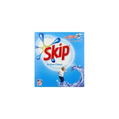 SKIP Lessive en poudre Active clean - 61 doses