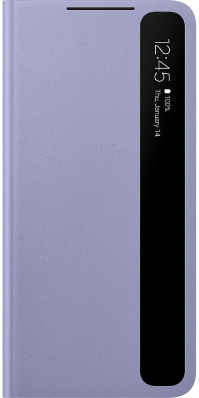 Smart Clear View Cover S21 Plus Violet
