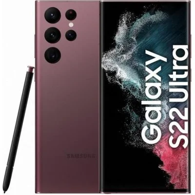 Smartphone Samsung Galaxy S22 Ultra 5G 128Go Bordeaux