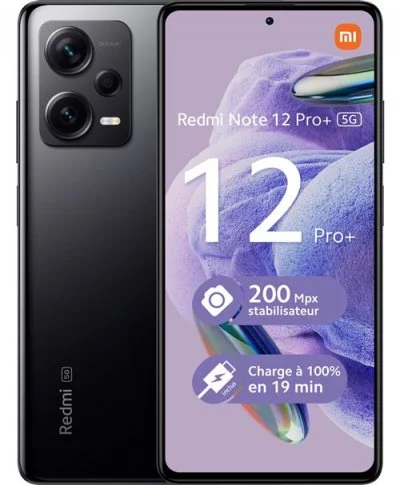 Smartphone XIAOMI Redmi Note 12 Pro Plus Noir 5G Noir Xiaomi