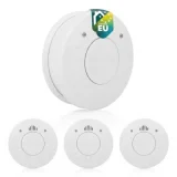 SMARTWARES Détecteurs de fumée 3 pcs 10x10x3,3 cm Blanc