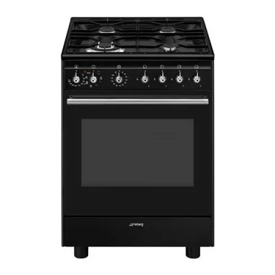 Smeg Cuisinière à Gaz Avec Four Cx61gm 60 Cm 4 Feux