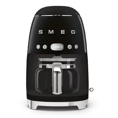 Smeg dcf02bleu Cafetière à filtre, Noir