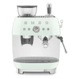 SMEG EGF03PGEU Machine à expresso 50s Style Vert pastel