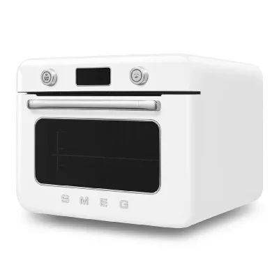 SMEG Mini four posable combiné vapeur 30 L - Année 50 - COF01WHEU