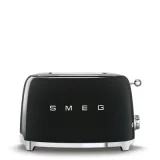 SMEG TSF01BLEU Grille-pain, Métal, Noir