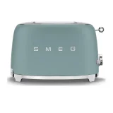 SMEG TSF01EGMEU Grille-Pain 2 Tranches Vert Emeraude Mat