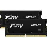 KINGSTON SO-DIMM DDR5 Fury Impact Black - 64 Go (2 x 32 Go) 5600 MHz - CAS 40