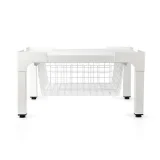 NEDIS Socle lave linge rehausseur machine avec panier WAST140WT