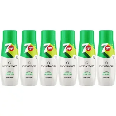 SODASTREAM 3009988 - Lot de 6 Concentrés 7UP