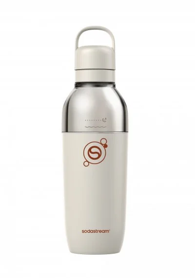 SODASTREAM Fizz&Go Easy Mix 0,7 L beige - Bouteille isotherme PET