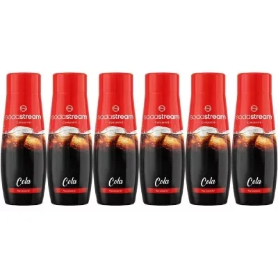 Sodastream - Lot de 6 concentrés COLA - 440ml