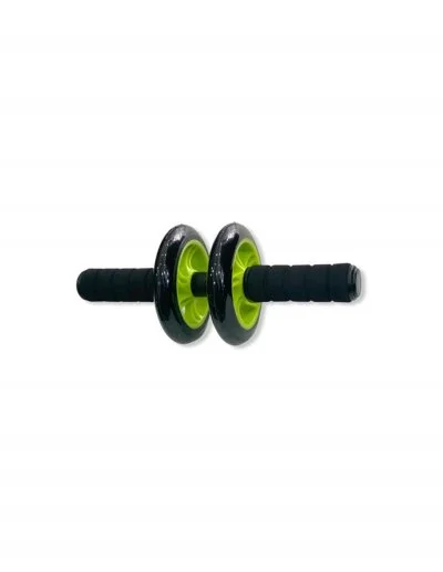 Softee Abdominal Training Double Wheel Vert,Jaune,Gris