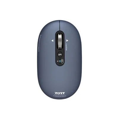 Souris sans fil Port Designs Port Connect Pure Color Bluetooth Bleu encre