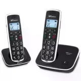 SPC 7609n téléphone dect duo grandes touches ag20 id lcd eco