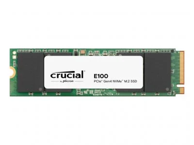 SSD interne - CRUCIAL - E100 - 480 Go - PCIe Gen4 NVMe M.2 - Jusqu’à 470 Mo/s