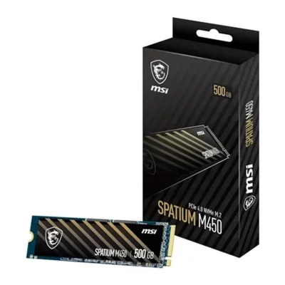 SSD MSI Spatium M450 500GB PCIe 4.0 NVMe 3000 MB/s