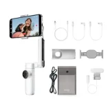 INSTA360 Stabilisateur pliable à 3 axes Flow Créakit Blanc