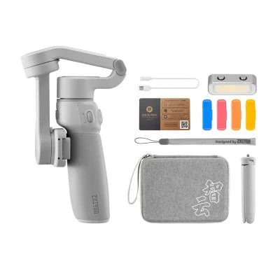 Stabilisateur Zhiyun Smooth Q4 Combo pour smartphone Gris