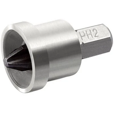 Stanley 016137 Embout magnétique pour vis cruciformes PH2 à butée