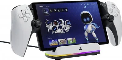 Station de charge PowerA pour PlayStation Portal Noir et Blanc
