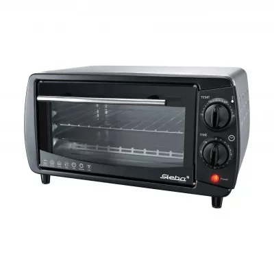 Steba KB 9.2 - Four électrique - 9 litres - 800 Watt - inox/noir