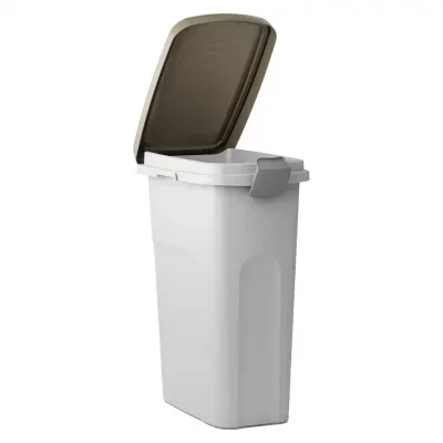 Stefanplast Conteneur Pet Food pour Chien Brun/Blanc 40 L